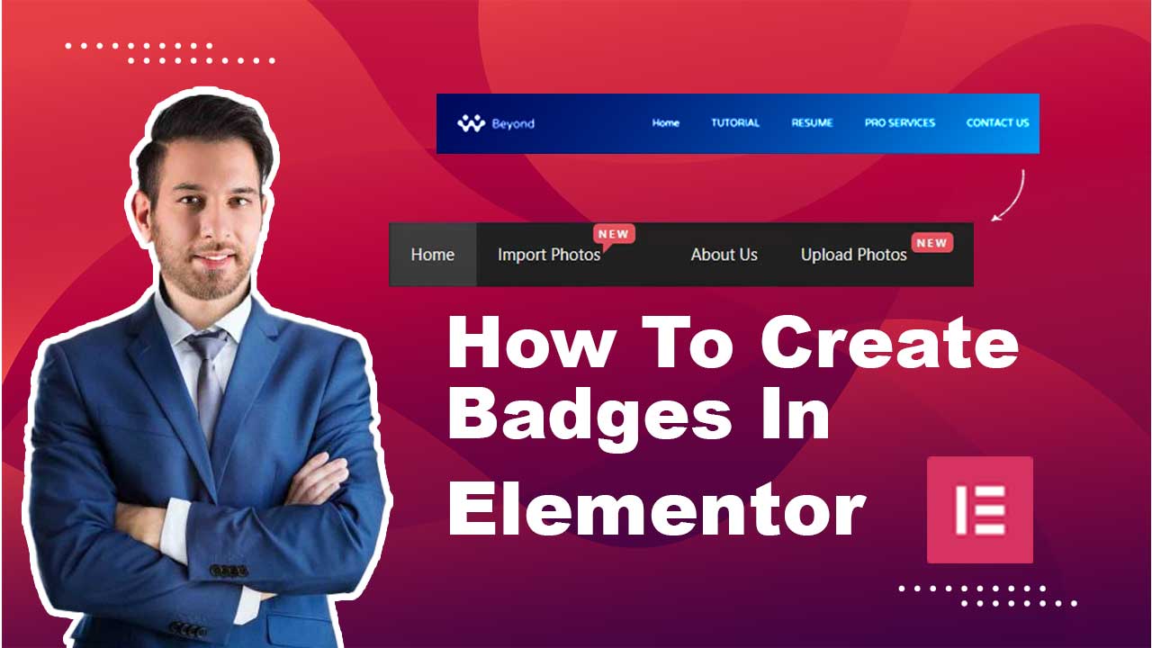 How To Creat Menu Badges